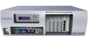 Spirent landslide network test server.